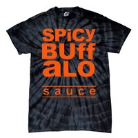 Spicy Buffalo Sauce Easy Halloween Costume Simple Group Tie-Dye T-Shirt