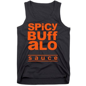 Spicy Buffalo Sauce Easy Halloween Costume Simple Group Tank Top