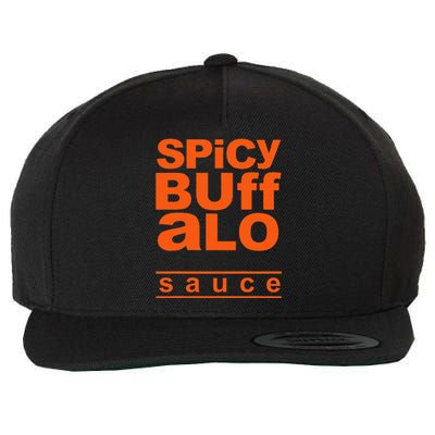 Spicy Buffalo Sauce Easy Halloween Costume Simple Group Wool Snapback Cap