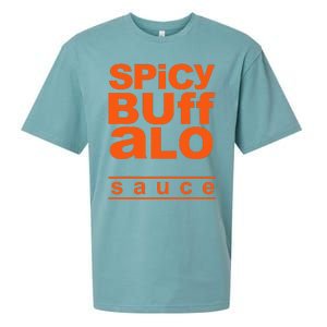 Spicy Buffalo Sauce Easy Halloween Costume Simple Group Sueded Cloud Jersey T-Shirt