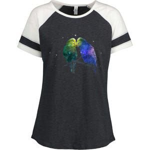 Space Budgies Enza Ladies Jersey Colorblock Tee