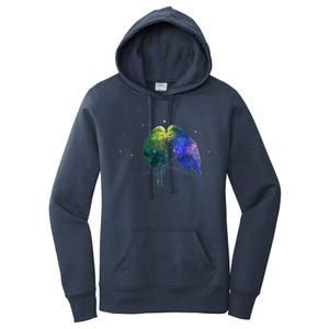 Space Budgies Women's Pullover Hoodie