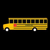 School Bus Cooling Performance Crew T-Shirt