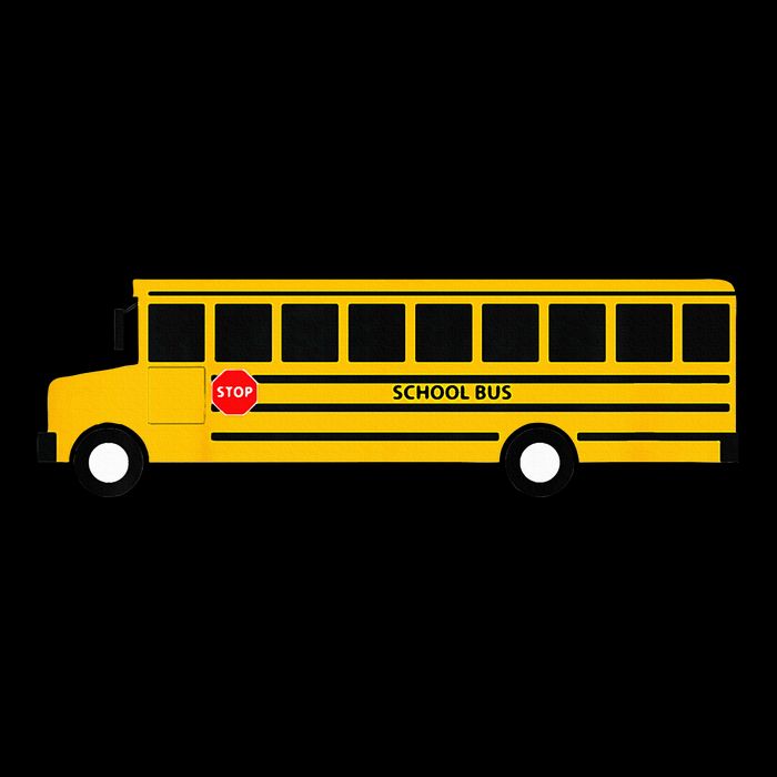 School Bus Cooling Performance Crew T-Shirt