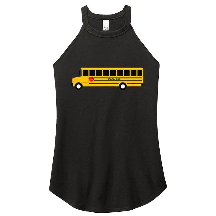 School Bus Women's Perfect Tri Rocker Tank