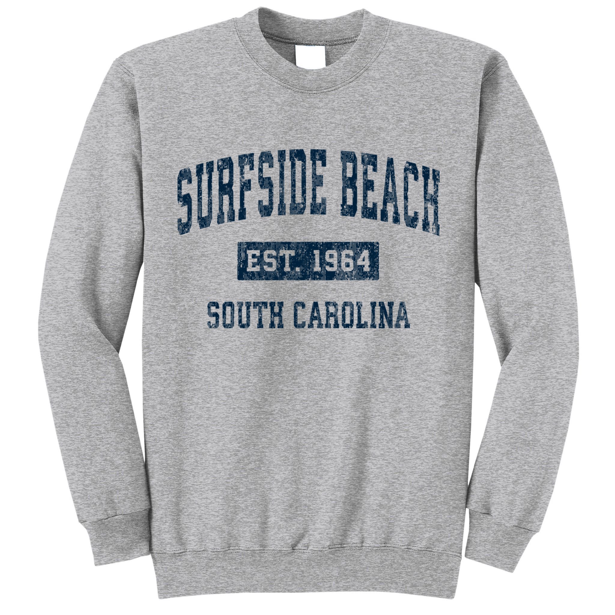 Surfside Beach South Carolina Sc Vintage Sports Tall Sweatshirt