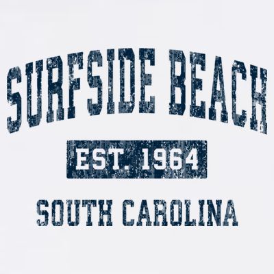 Surfside Beach South Carolina Sc Vintage Sports T-Shirt