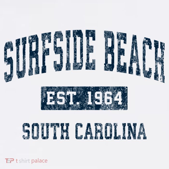 Surfside Beach South Carolina Sc Vintage Sports Baby Bodysuit