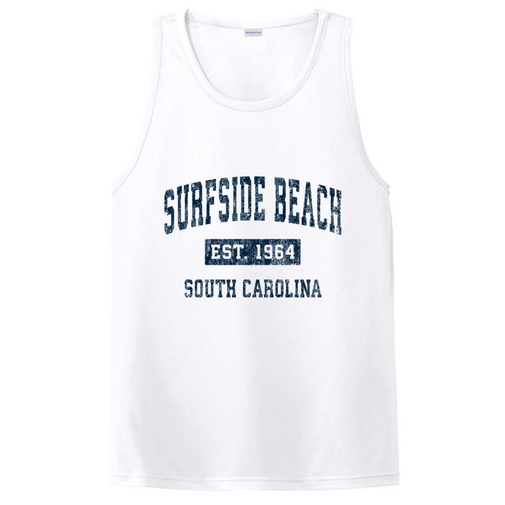 Surfside Beach South Carolina Sc Vintage Sports PosiCharge Competitor Tank