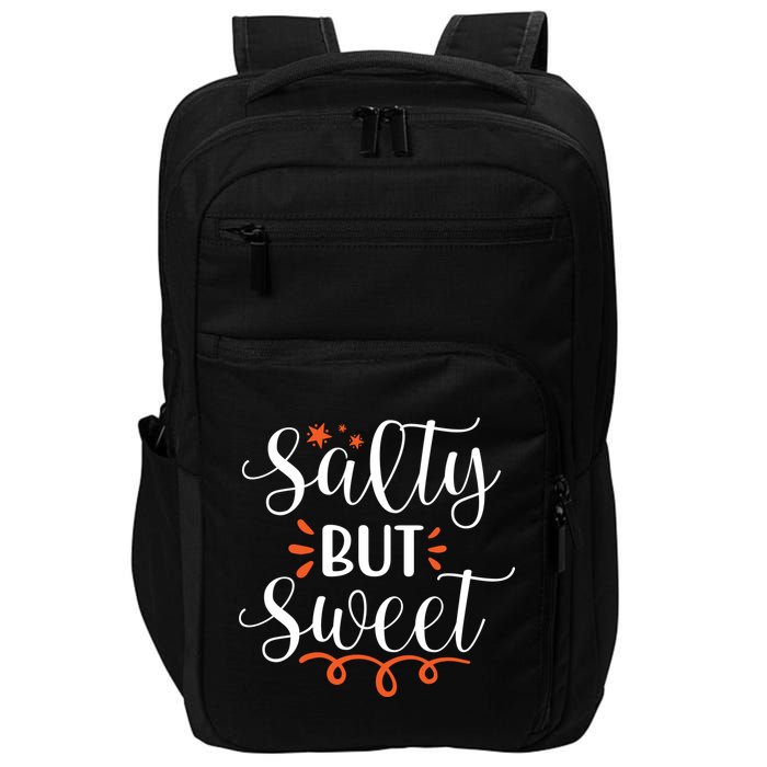 Salty But Sweet Summer Beach Impact Tech Backpack