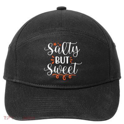 Salty But Sweet Summer Beach 7-Panel Snapback Hat