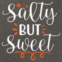 Salty But Sweet Summer Beach Cotton Canvas Backpack
