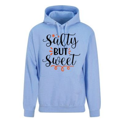 Salty But Sweet Summer Beach Unisex Surf Hoodie