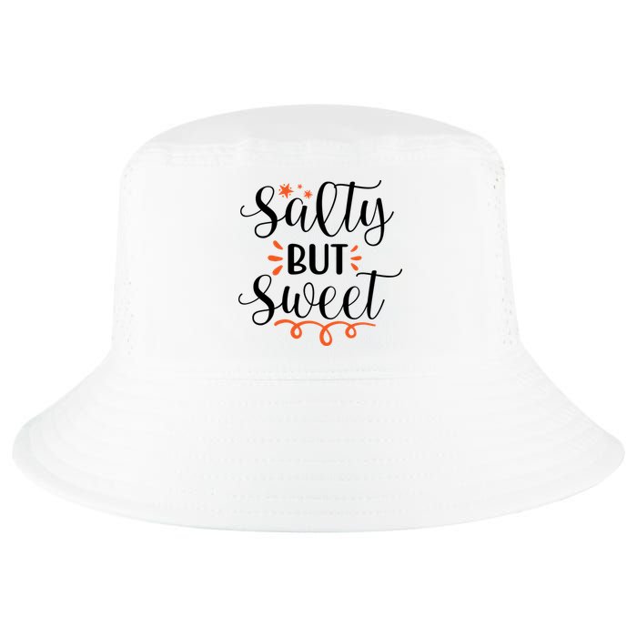 Salty But Sweet Summer Beach Cool Comfort Performance Bucket Hat