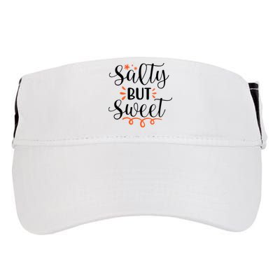 Salty But Sweet Summer Beach Adult Drive Performance Visor