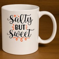 Salty But Sweet Summer Beach 11oz C Handle Ceramic Mug