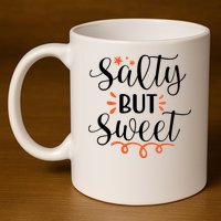 Salty But Sweet Summer Beach 11oz C Handle Ceramic Mug