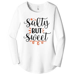 Salty But Sweet Summer Beach Women's Perfect Tri Tunic Long Sleeve Shirt