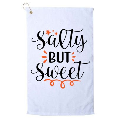 Salty But Sweet Summer Beach Golf Towel