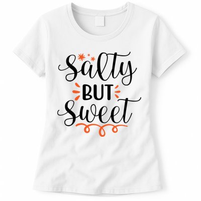 Salty But Sweet Summer Beach Womens T-Shirt