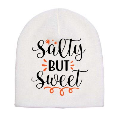 Salty But Sweet Summer Beach Short Acrylic Beanie