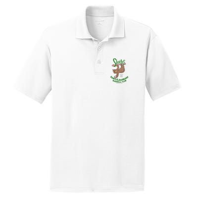 Santa Barbara Sloths Minor League Retro Baseball Team PosiCharge RacerMesh Polo