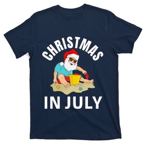 Santa Beach Summer Christmas In July Summer T-Shirt