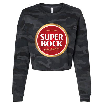 Super Bock Cropped Pullover Crew