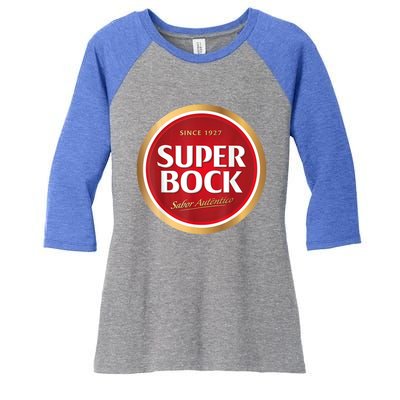 Super Bock Women's Tri-Blend 3/4-Sleeve Raglan Shirt