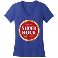 Super Bock Women's V-Neck T-Shirt