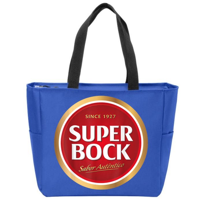 Super Bock Zip Tote Bag