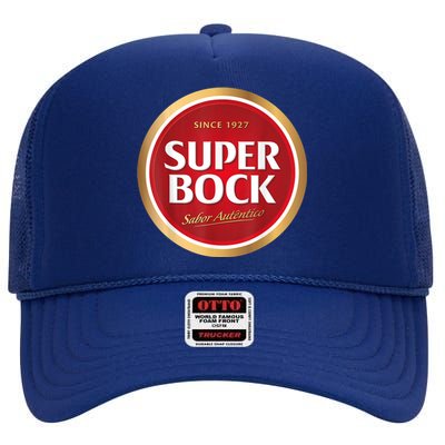 Super Bock High Crown Mesh Back Trucker Hat