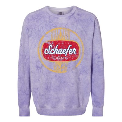 Schaefers Beer Colorblast Crewneck Sweatshirt