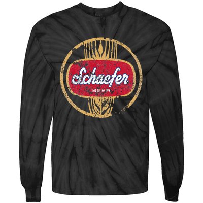 Schaefers Beer Tie-Dye Long Sleeve Shirt