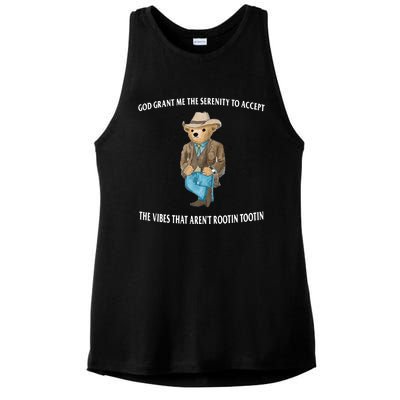 Serenity Bear Ladies PosiCharge Tri-Blend Wicking Tank