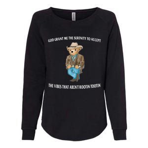 Serenity Bear Womens California Wash Sweatshirt