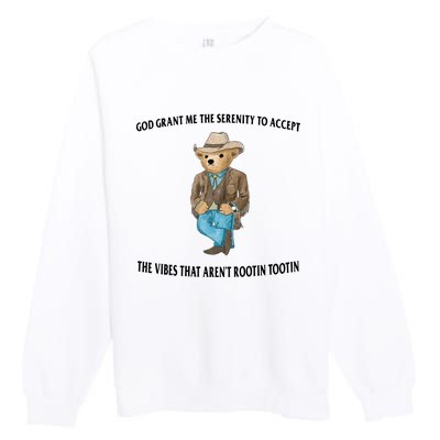 Serenity Bear Premium Crewneck Sweatshirt