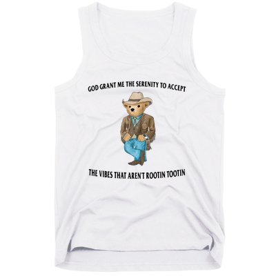 Serenity Bear Tank Top