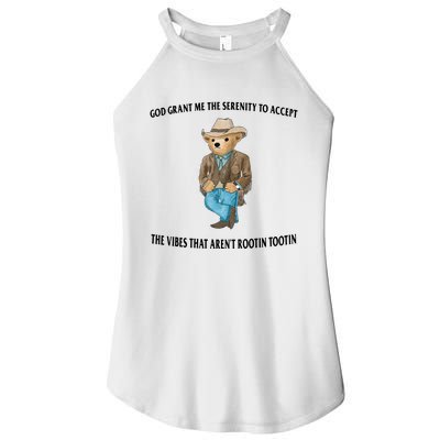 Serenity Bear Women's Perfect Tri Rocker Tank