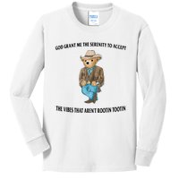 Serenity Bear Kids Long Sleeve Shirt