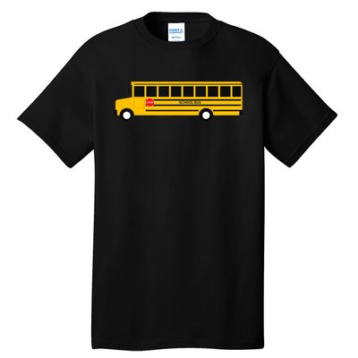 School Bus Tall T-Shirt