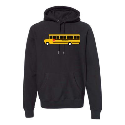 School Bus Premium Hoodie