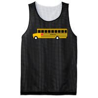 School Bus Mesh Reversible Basketball Jersey Tank