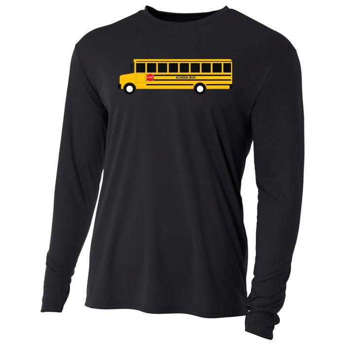 School Bus Cooling Performance Long Sleeve Crew