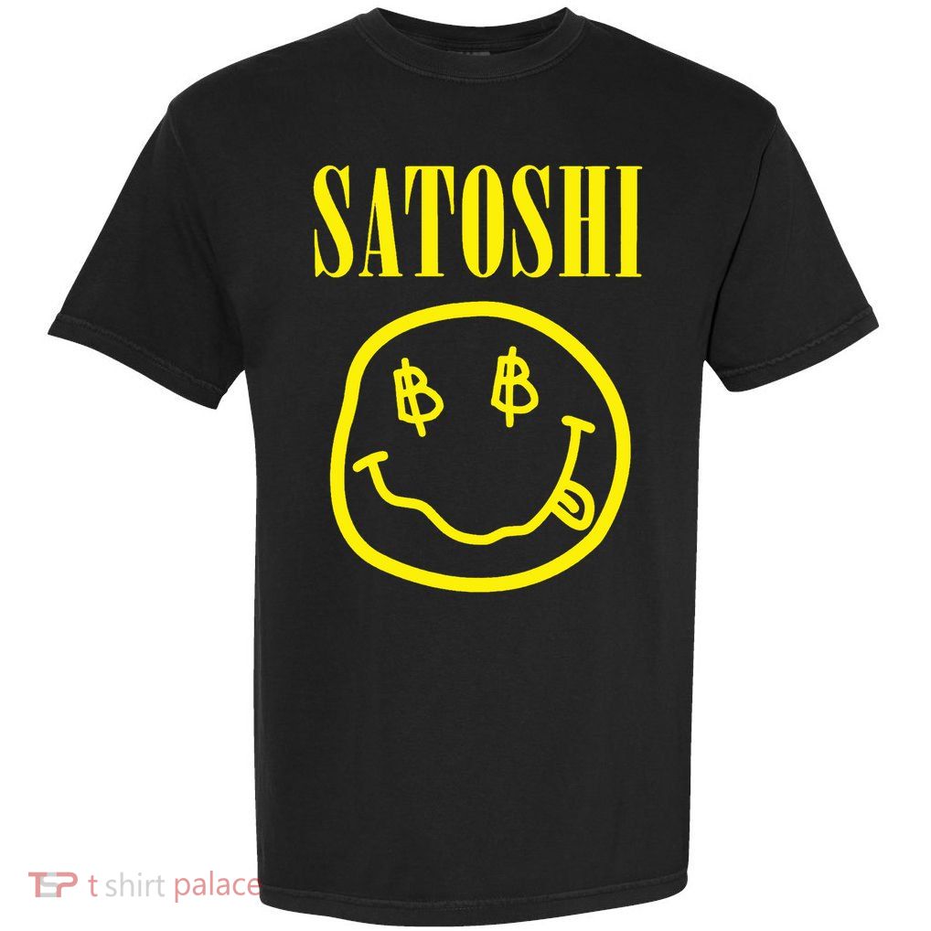 Satoshi Bitcoin Garment-Dyed Heavyweight T-Shirt