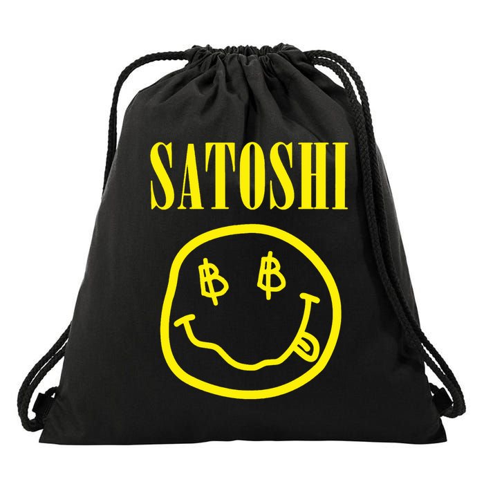 Satoshi Bitcoin Drawstring Bag