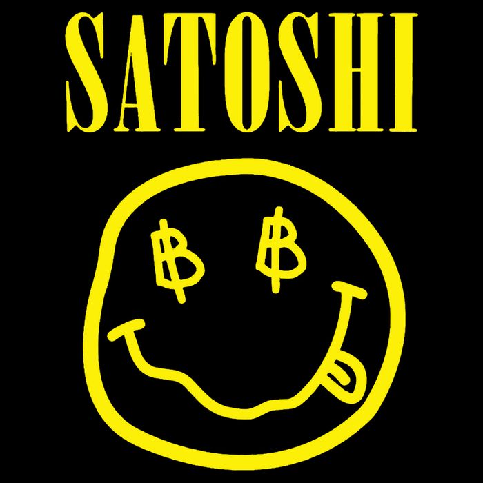 Satoshi Bitcoin Drawstring Bag