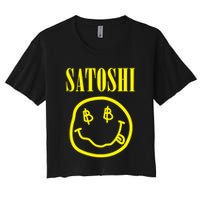 Satoshi Bitcoin Women's Crop Top Tee