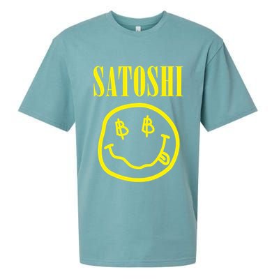 Satoshi Bitcoin Sueded Cloud Jersey T-Shirt