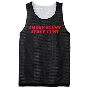 Smoke Blunt Serve Cunt Mesh Reversible Basketball Jersey Tank